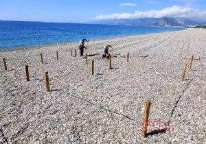 Konyaalt Plajlar Sosyal Mesafeye Uygun Yeni Dneme Hazrlanyor