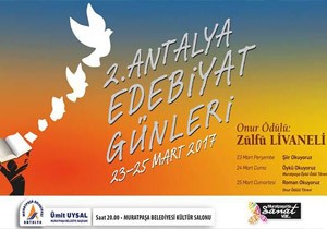 2. Antalya Edebiyat Gnleri Balyor