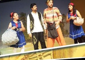 Binbir Gece Masallar Sinbad ocuk Oyunu Antalya da