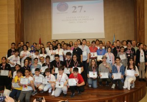 Akdeniz niversitesi;nin dzenledii 27. Ulusal Antalya Matematik Olimpiyatlar sonular akland