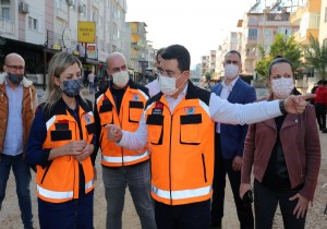 Kltr de Kafeler Caddesi Dzenleme Projesi Yapm Sryor