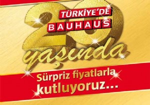 BAUHAUS TA 20. YIL KAMPANYASI