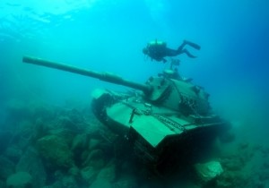 Haydi Tank in Akdenize Dalmaya